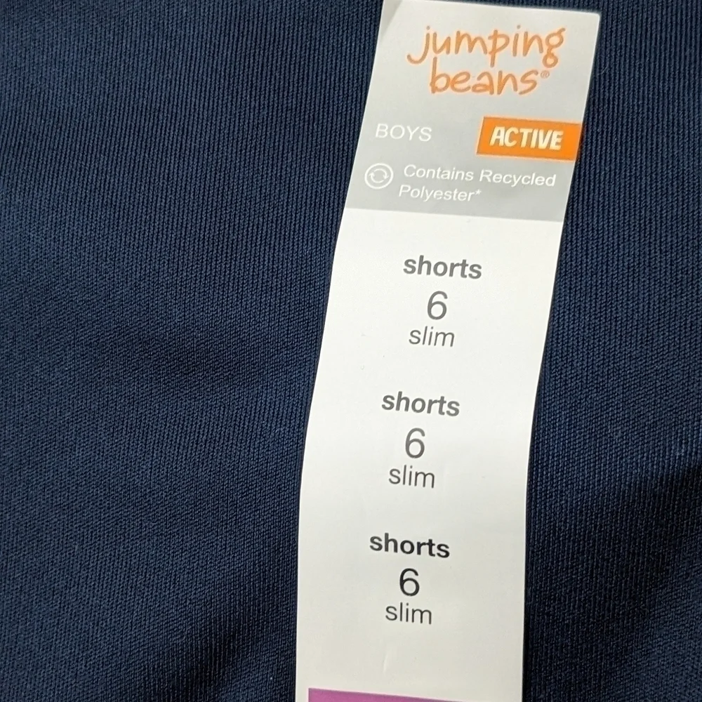 NWT Jumping Beans Athletic Shorts Slim Active 6